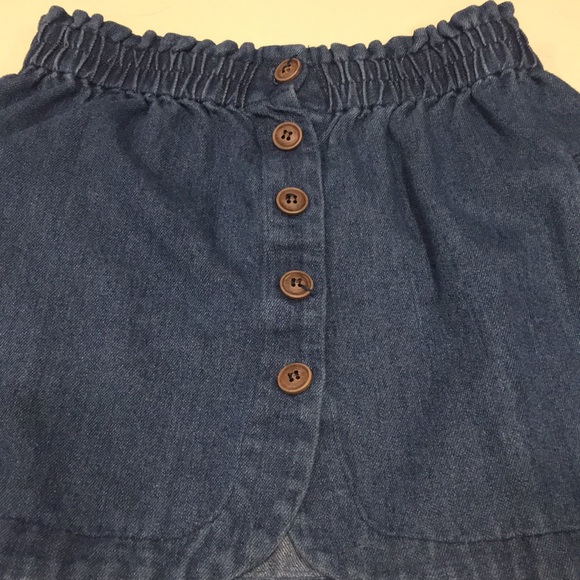 Mo:Vint  Denim skirt size large - Picture 3 of 4